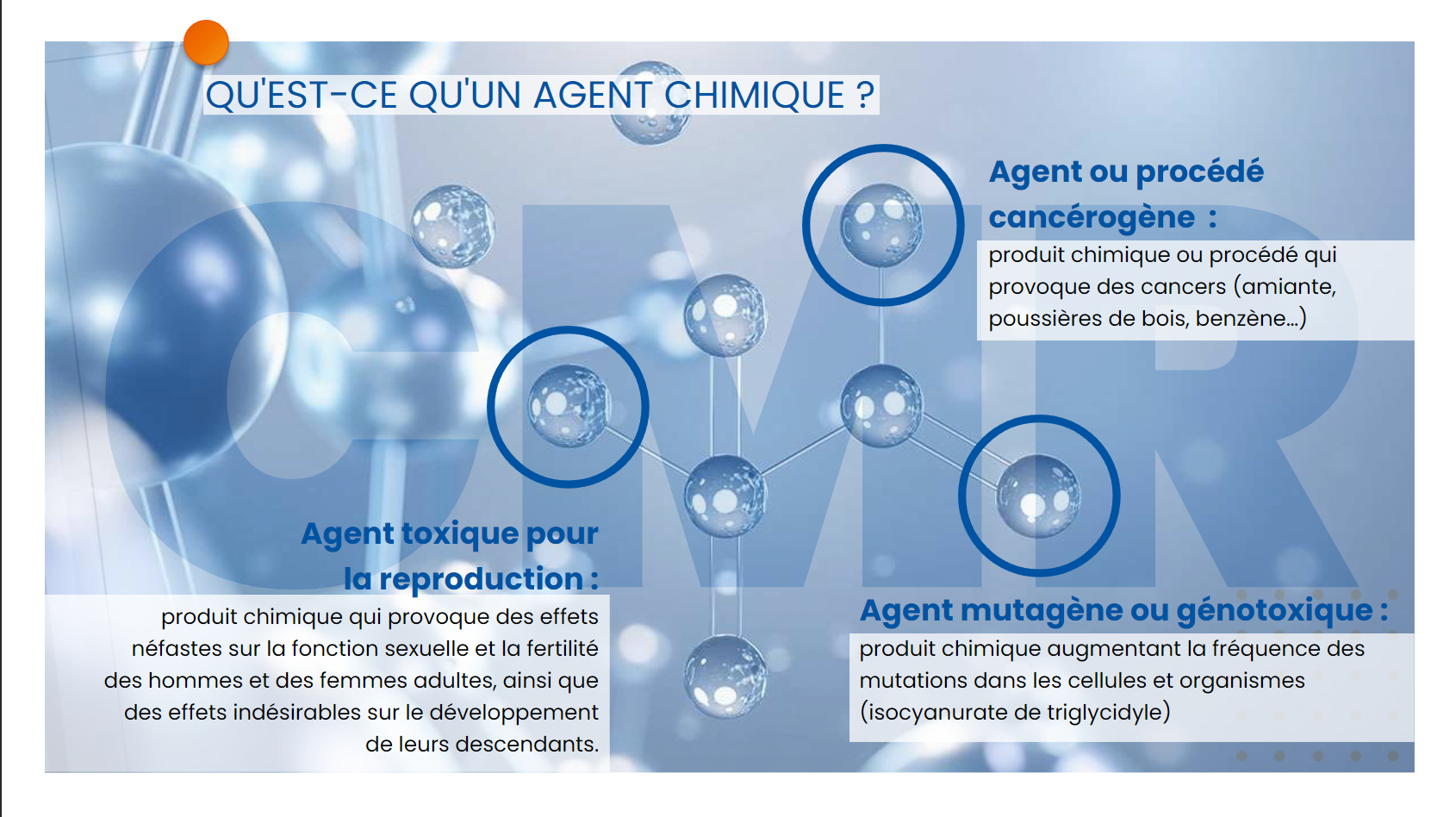 1.	Introduction aux agents chimiques et biologiques